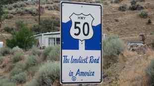 The loneliest road, US-50 Nevada