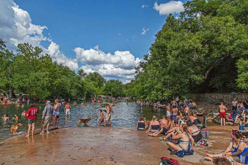 Barton Springs pool