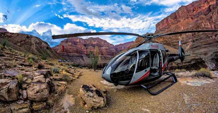 Survol du Grand Canyon en hélicoptère