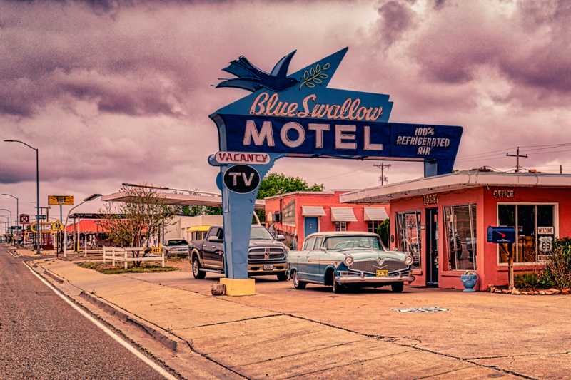 The Blue Swallow Motel