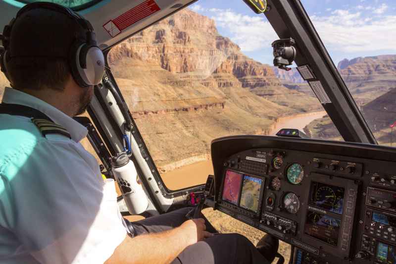 Sulvol du Grand Canyon en hélicoptère