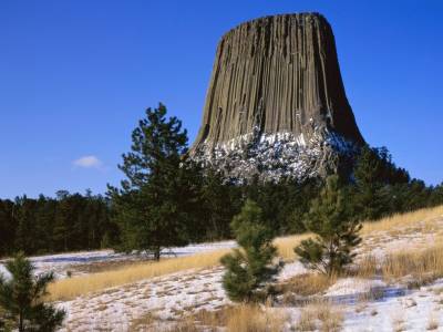 Fond d'écran Devils Tower National Monument