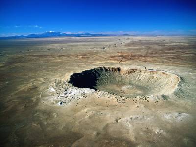 Fond d'écran Meteor Crater 1