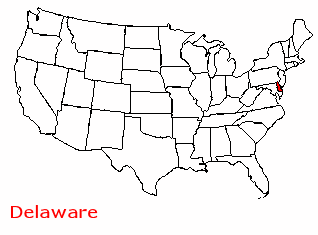Carte Delaware